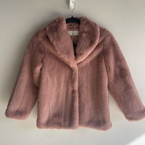 H&M Blush Teddy Jacket